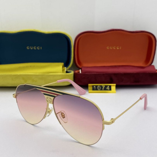 GG1074 Round Frame Sunglass Pink