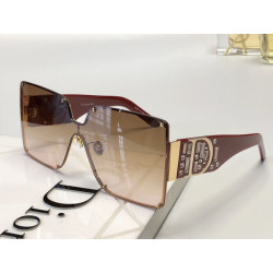 Occhiali da sole quadrati Dior Paeng Coffee