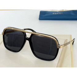 Occhiali da sole quadrati GG0200S glod / Nero