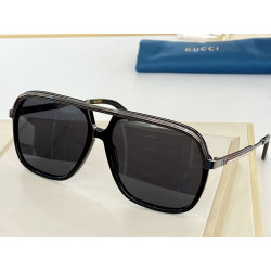 Occhiali da sole quadrati GG0200S Nero