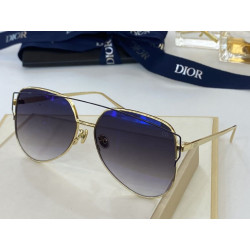 Occhiali da sole quadrati sfumati Dior Diorstellaire Oro / Nero