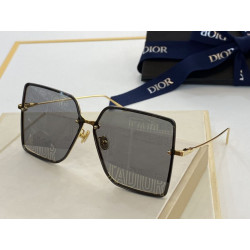 Occhiali da sole quadrati sfumati Dior Grigi