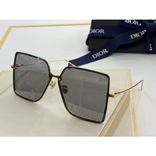 Occhiali da sole quadrati sfumati Dior Grigi Occhiali da sole quadrati sfumati Dior Grigi