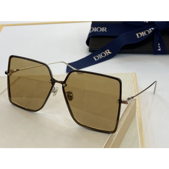 Occhiali da sole quadrati sfumati Dior Marroni Occhiali da sole quadrati sfumati Dior Marroni