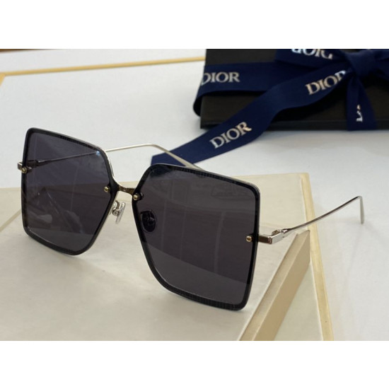Occhiali da sole quadrati sfumati Dior Nero Occhiali da sole quadrati sfumati Dior Nero