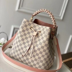 NeoNoe MM con manico intrecciato Damier Azur N40344 Dupe Perfetta Cloni Firmate NeoNoe MM con manico intrecciato Damier Azur N40344 imitazioni