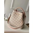 NeoNoe MM con manico intrecciato Damier Azur N40344