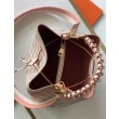 NeoNoe MM con manico intrecciato Damier Azur N40344