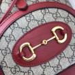 Zaino 1955 Horsebit 620849 rosso