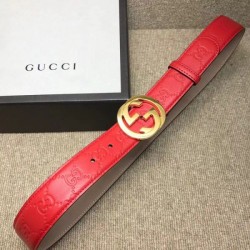 Replica 1:1 Qualità superiore replica Cintura ssima con doppia G rossa 114876 Outlet Qualità superiore replica Cintura ssima con doppia G rossa 114876 imitazioni perfette
