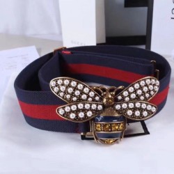 Alta gamma replica Cintura Web con ape blu-rossa 453277 imitazioni perfette