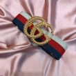 Qualità superiore replica Cintura elastica Web con fibbia Torchon Double G 524101