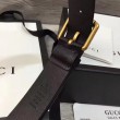 Cintura in pelle con Kingsnake Black 434520
