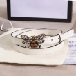 Cintura in pelle Queen Margaret bianca 476452