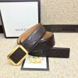 Qualità superiore replica Cintura in pelle Signature marrone 403941