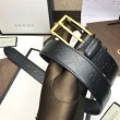Cintura in pelle Signature nera 429028