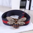Alta gamma replica Cintura Web con ape blu-rossa 453277