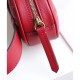 Riproduzione Fedele GG Marmont Matelasse Cinturino in pelle 476434 Rosso imitazioni Replica Alta Qualità GG Marmont Matelasse Cinturino in pelle 476434 Rosso