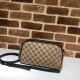 Cloni Firmate Borse Replica a tracolla GG Marmont piccola 447632 Nera imitazioni