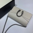 Qualità superiore replica Dionysus Super Mini 476432 Bianca