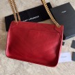 Borse Replica liscia media YSL Saint Laurent Niki rossa