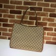 Borsa tote media 1955 Horsebit 623694 marrone
