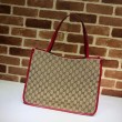 Borsa tote media 1955 Horsebit 623694 rossa