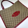 Borsa tote media 1955 Horsebit 623694 rossa