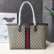 Borse Firmate Replica tote media Ophidia GG 631685 caffè