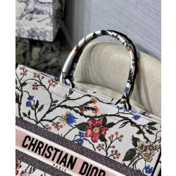 Christian Dior The Book Tote Bag Bianco