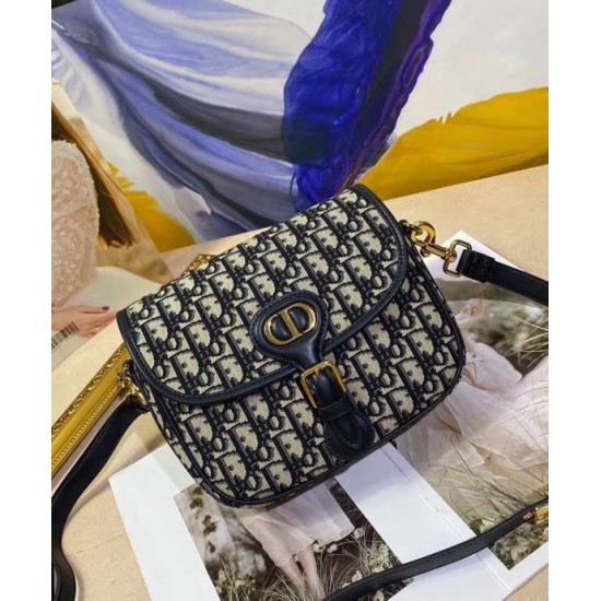 Replica Perfetta Christian Dior Medium Dior Bobby Blu scuro Dupe Perfetta Cloni Firmate Replica Perfetta Christian Dior Medium Dior Bobby Blu scuro imitazioni