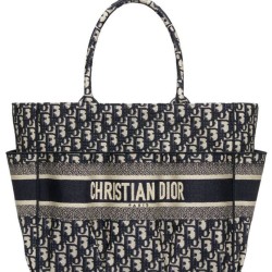 Cloni Firmate Borse a mano Christian Dior Katrina Blu scuro imitazioni