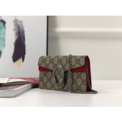 Imitazione Borsa GG Supreme Super Mini 476432 Marrone