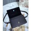 Pochette 2 in 1 di vitello Montaigne Christian Dior 30 nera