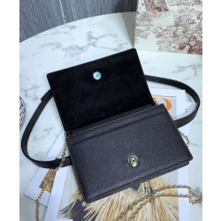 Pochette 2 in 1 di vitello Montaigne Christian Dior 30 nera