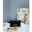 Pochette 2 in 1 di vitello Montaigne Christian Dior 30 nera