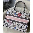 Tote per libri Christian Dior piccola Dior bianca