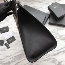 Replica 1:1 Borsa a tracolla YSL Saint Laurent Medium Manhattan nera Outlet Borsa a tracolla YSL Saint Laurent Medium Manhattan nera imitazioni perfette