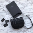 Replica Perfetta a tracolla YSL Saint Laurent Joan trapuntata Y nera Replica Perfetta a tracolla YSL Saint Laurent Joan trapuntata Y nera
