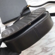 Replica Perfetta a tracolla YSL Saint Laurent Joan trapuntata Y nera Replica Perfetta a tracolla YSL Saint Laurent Joan trapuntata Y nera
