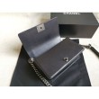 Boy Classica Flap Bag A67086 Nero Argento Hardware