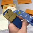 Pari all'originale replica Cintura New Wave 35mm Monogram Denim M0146U