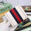 Alta gamma replica Dettagli perfetti Ophidia GG Wallet 523174 Bianco