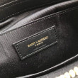 Dettagli perfetti YSL Saint Laurent Custodia per tablet Monogram Matelasse nera Dettagli perfetti YSL Saint Laurent Custodia per tablet Monogram Matelasse nera