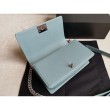 Imitazione Boy Classica Chevron Flap Borsa A67086 Blu chiaro