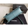 Imitazione Boy Classica Chevron Flap Borsa A67086 Blu chiaro