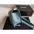 Imitazione Boy Classica Chevron Flap Borsa A67086 Blu chiaro