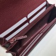 Qualità superiore replica Ophidia Continental Portafoglio 523153 Claret
