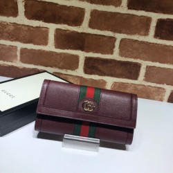 Qualità superiore replica Ophidia Continental Portafoglio 523153 Claret imitazioni perfette