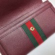 Qualità superiore replica Ophidia Continental Portafoglio 523153 Claret
